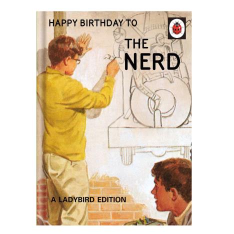 To The Nerd Ladybird Books Birthday Card £1.89